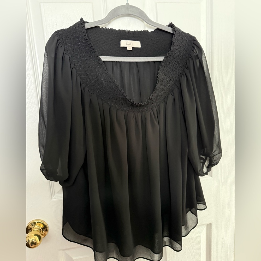 Ann Taylor loft off shoulder top